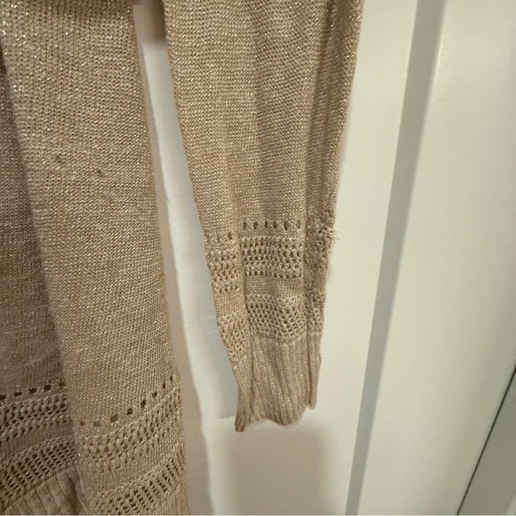 Lilly Pulitzer Gold Metallic Button-Front Cardigan Sweater – Size S - Picture 12 of 12